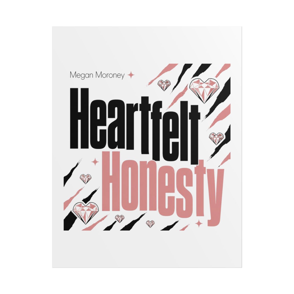 Megan Moroney "Heartfelt Honesty" Poster - alternate angle 1, merchandise
