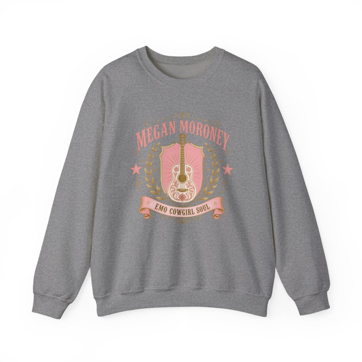 Megan Moroney "Megan Moroney" Crewneck - alternate angle 2, merchandise